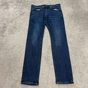 G-Star Raw 3301 Skinny Denim Jeans Mens 31x32 Blue Dark Wash Stretch Casual